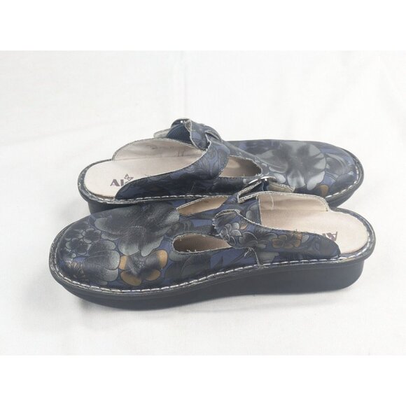 Alegria Classic Flower Slip On Mule Women Size ALG 336 Size 42 US 9.5 - Picture 11 of 13